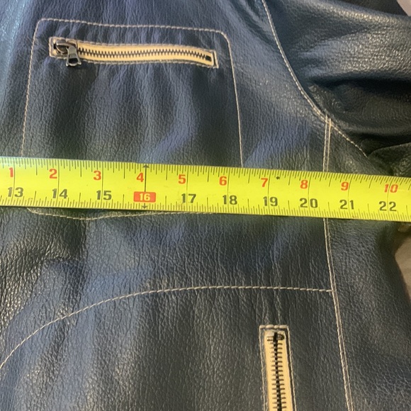 TOMMY HILFIGER LEATHER JACKET - Picture 7 of 7